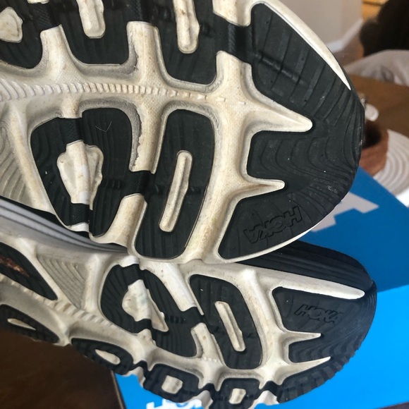 Hoka Womens Gaviota 5 Black Running Shoes - Picture 9 of 11